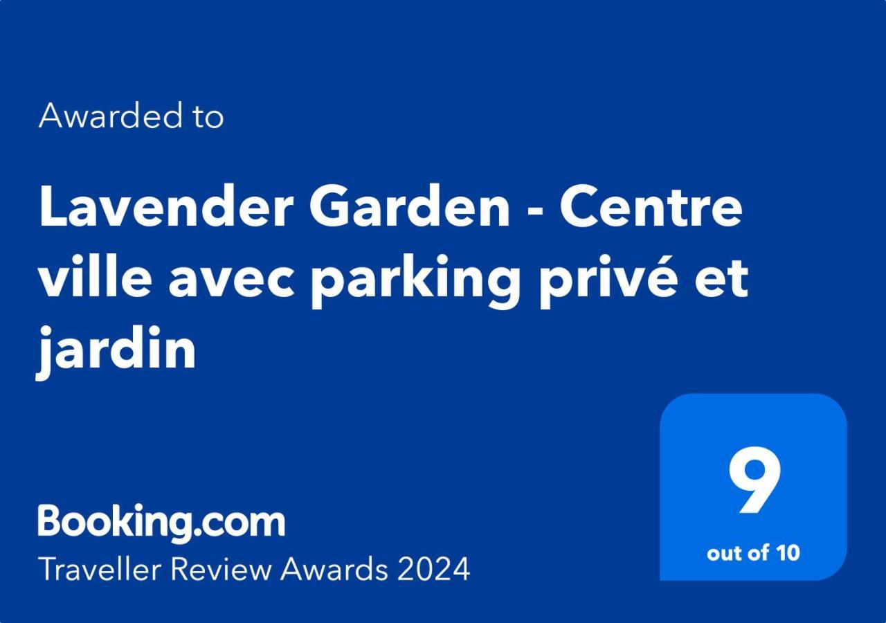 Lavender Garden - Centre Ville Avec Parking Prive Et Jardin Salon-de-Provence Exteriör bild